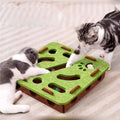 Jouet puzzle en feutre pour chat avec balle cachée – Poil & Co